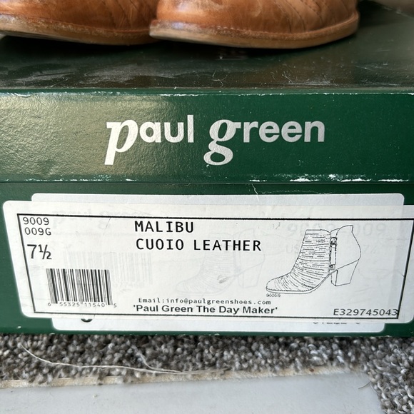 Paul Green Malibu Cuoio Leather Boots - Picture 2 of 5